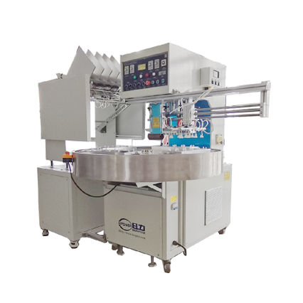 Auto Loading Blister Paper Carton Card Sealing Machine by High Frequency Welding Technology