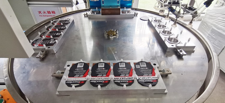 Auto Loading Blister Paper Carton Card Sealing Machine by High Frequency Welding Technology