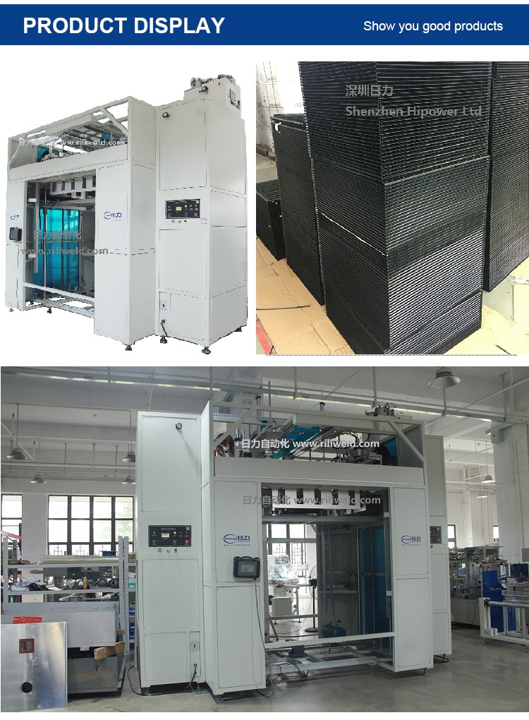 Automatic PVC Heat Exchanger Core Welding Machine for ABS PP Plastic Cores