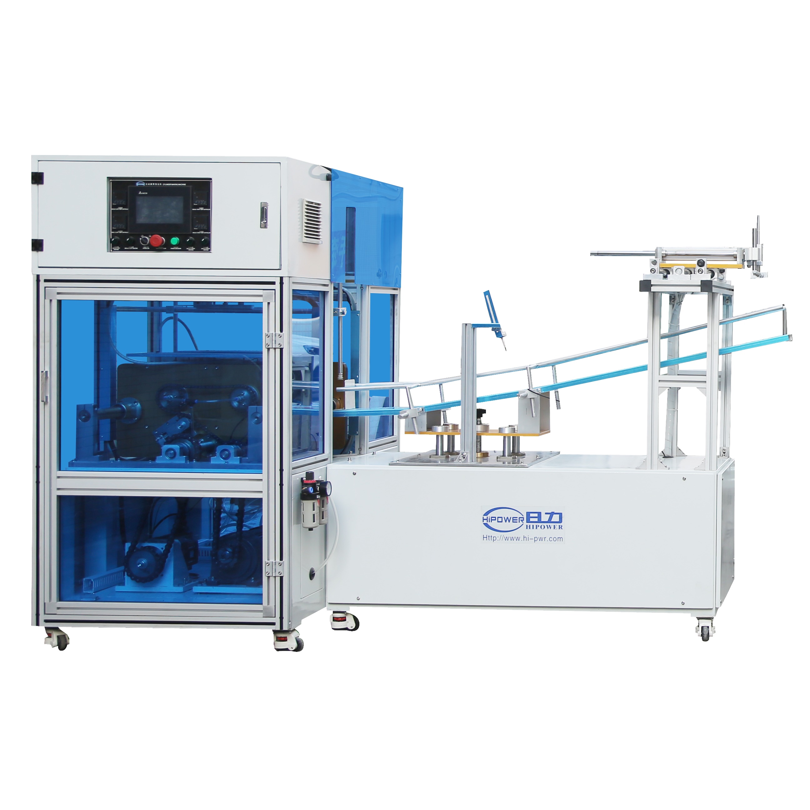  Full Automatic Cylinder Curling Machine